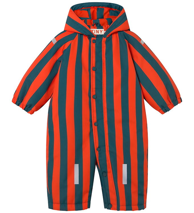 Tiny Cottons Flyverdragt - Tetro Stripes - Summer Red