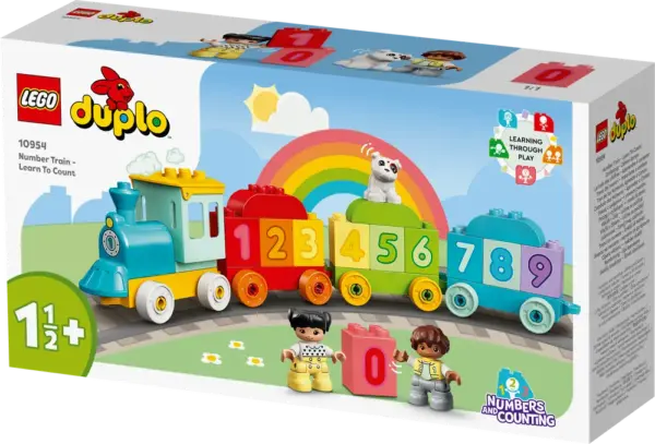 Tog med tal - lær at tælle 10954 LEGOÂ® DUPLOÂ®