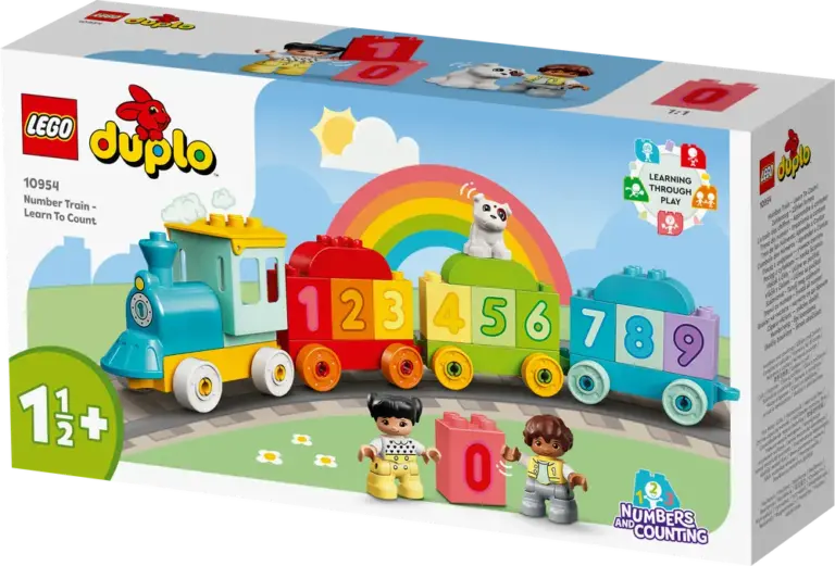Tog med tal - lær at tælle 10954 LEGOÂ® DUPLOÂ®