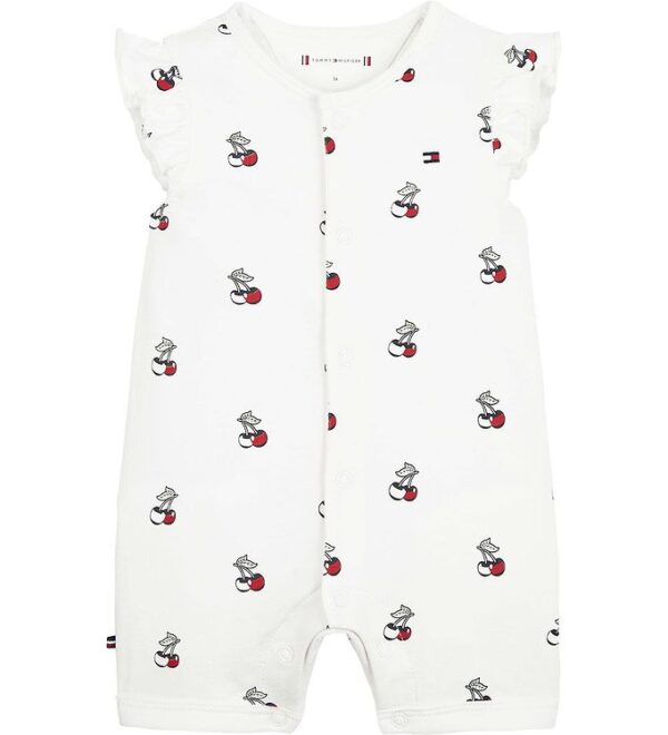 Tommy Hilfiger Sommerdragt - Cherry Shortall - Cherry Allover