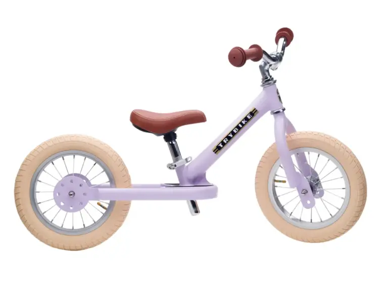 Tribike Løbecykel, 2 Hjulet - Vintage Lilla