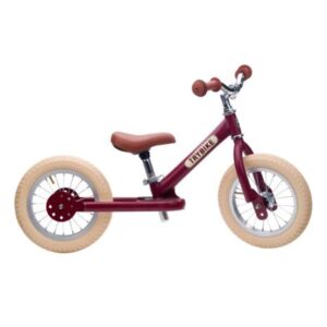 Trybike Retro Løbecykel - To Hjul - Vintage Rød