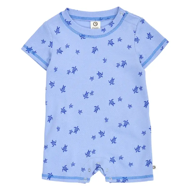 Turtle Sommerdragt - Azure blue/ Shell blue - 56