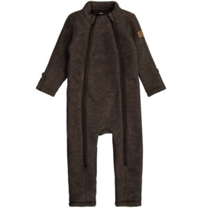 Uld fleecedragt (1 mdr/56 cm)
