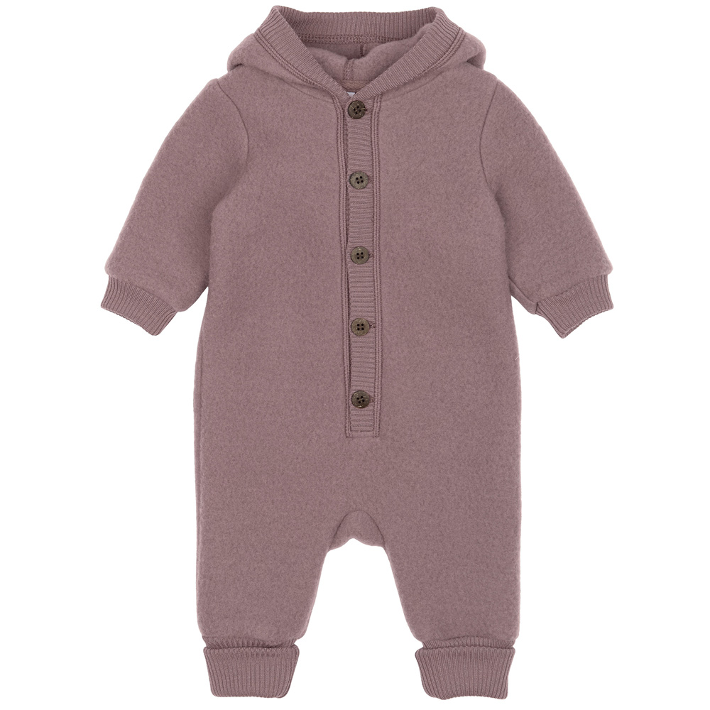 Uld fleecedragt (2 år/92 cm)