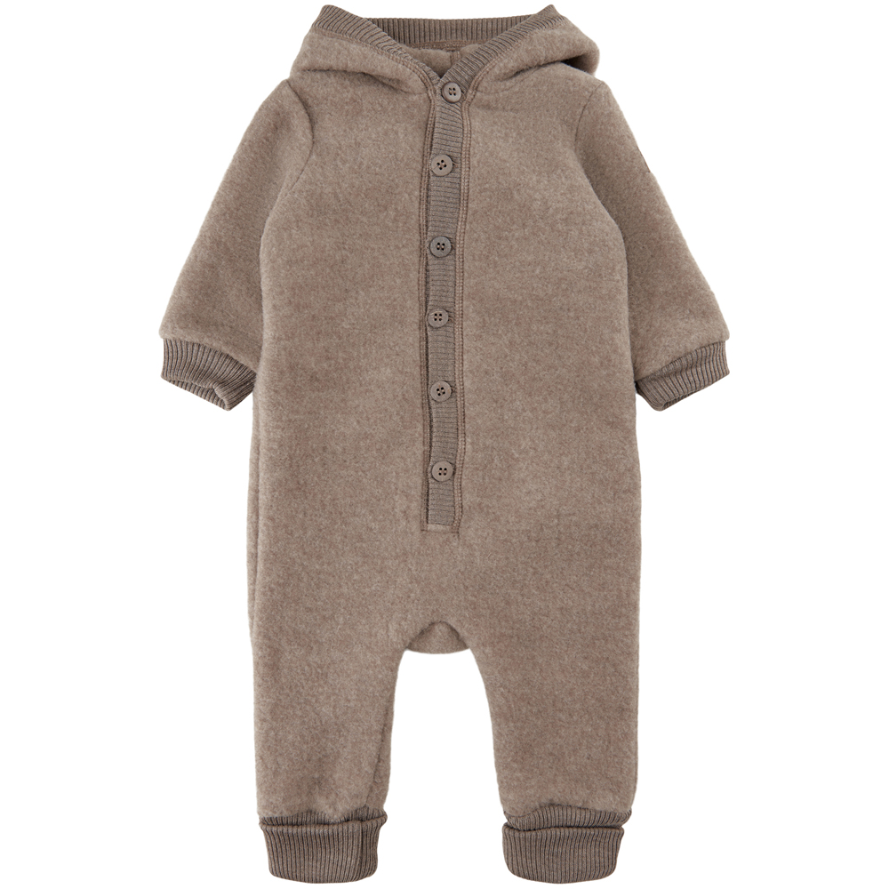 Uld fleecedragt (9 mdr/74 cm)