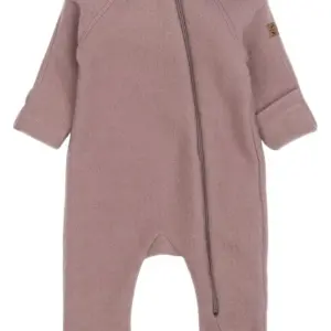 Ulddragt Med Ører - Twilight mauve - 98 CM