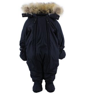 Ver de Terre Flyverdragt m. Pels - Navy