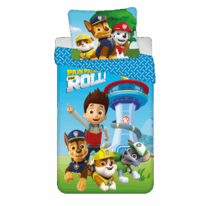 Voksen Størrelse Sengetøj Med Paw Patrol - Voksen Sengesæt - Legekammeraten.dk