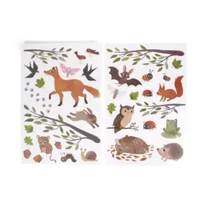 Wallstickers - Skovens dyr