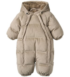 Wheat Flyverdragt - Fløjl - Nallo - Grey Stone