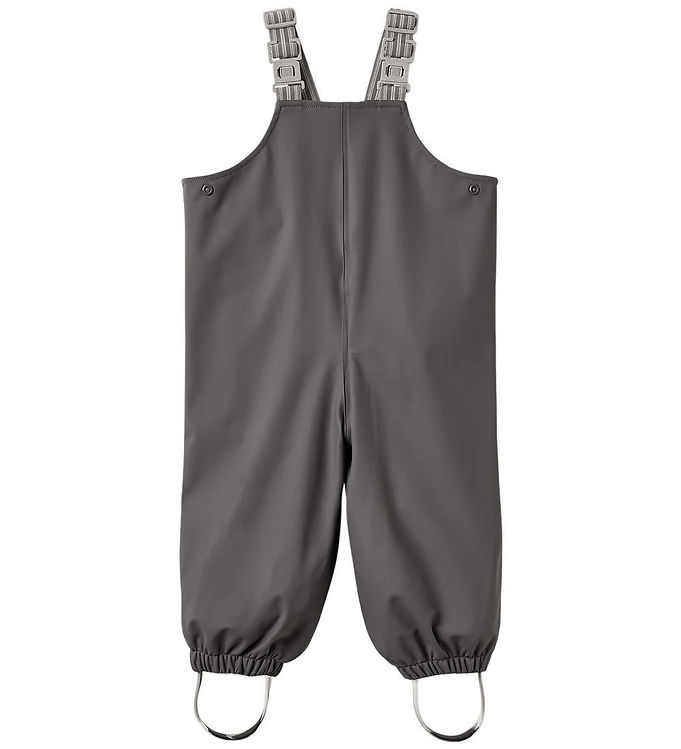 Wheat Regnbukser m. Seler - Charlo - Dark Charcoal