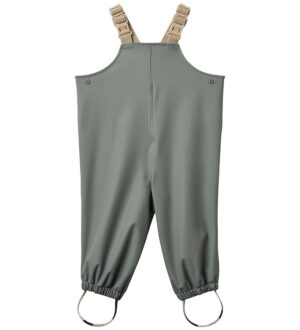 Wheat Regnbukser m. Seler - PU - Charlo - Thunder Sky