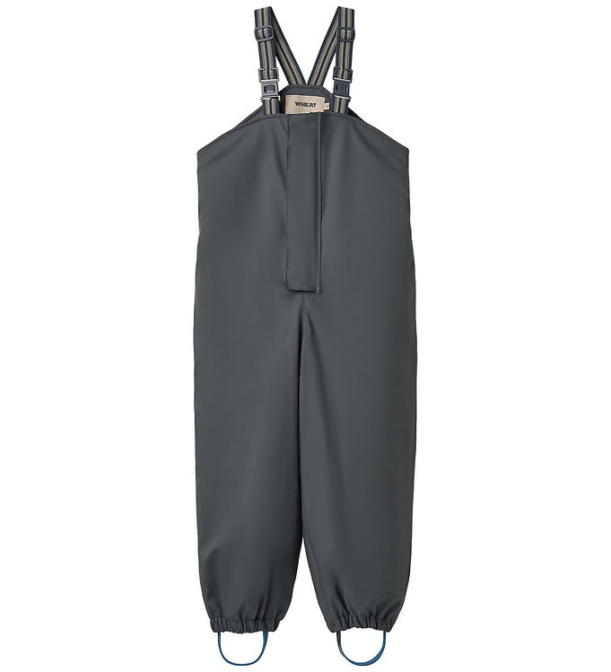 Wheat Regnbukser m. Termo/Seler - PU - Lian - Greyblue