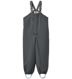 Wheat Regnbukser m. Termo/Seler - PU - Lian - Greyblue