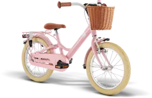 Youke Classic 16,Alu legecykel med kurv retro rose