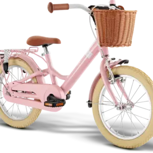 Youke Classic 16,Alu legecykel med kurv retro rose