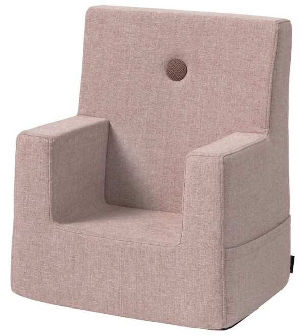 by KlipKlap Lænestol - Kids Chair - Soft Rose/Rose