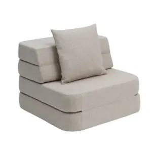 by Klipklap 3 Fold Sofa Single - Flere Farver - Beige w. Sand